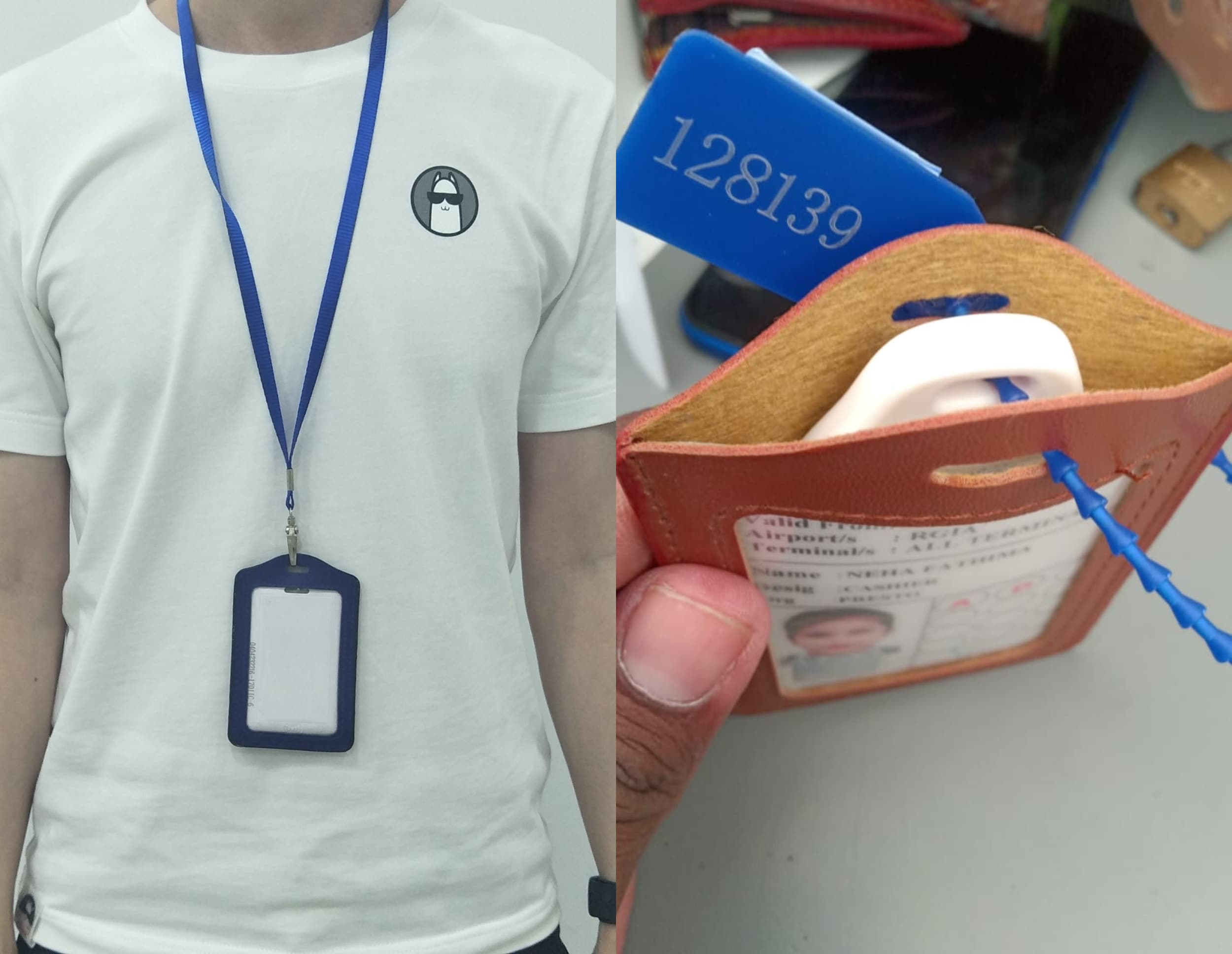 2.4G Active Tag for employees